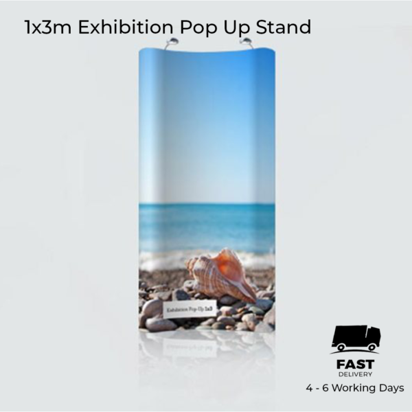 Best Custom Exhibition Stands | 1x3m Exhibition Stand | Pop Up Stands