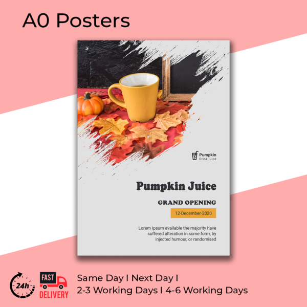 A0 Poster Printing in London