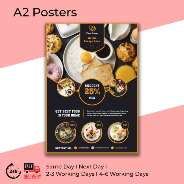 A2 Poster Printing in London | Print A2 Posters
