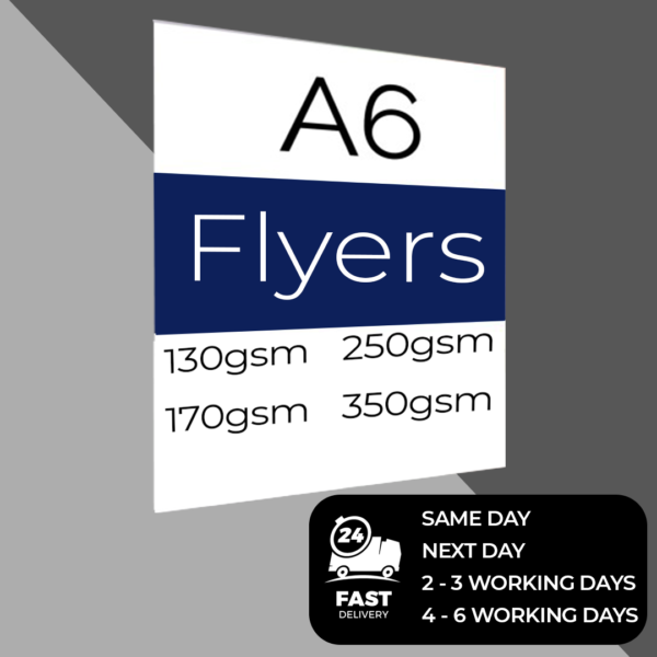 A6 Flyer Printing | A6 Double Sided Flyers