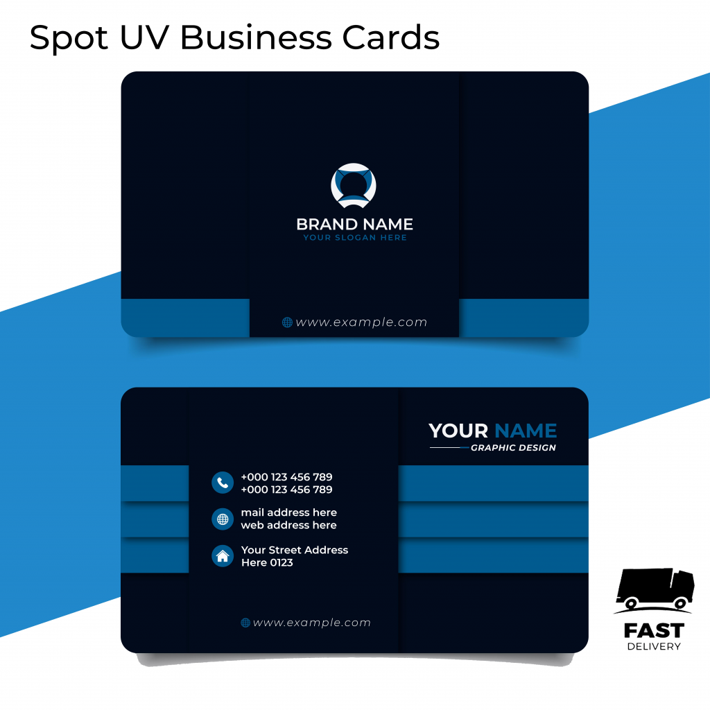 spot uv business cards