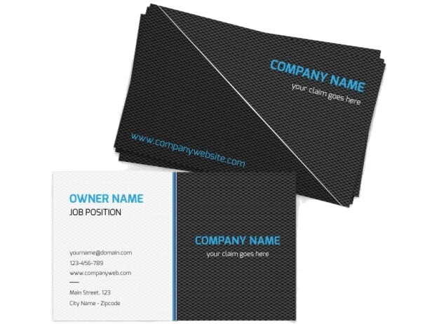 business card background